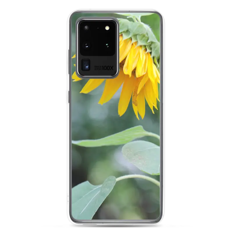 Cozy Sunflower Samsung Case: Stylish Protection you Need - Galaxy S20 Ultra Phone Case