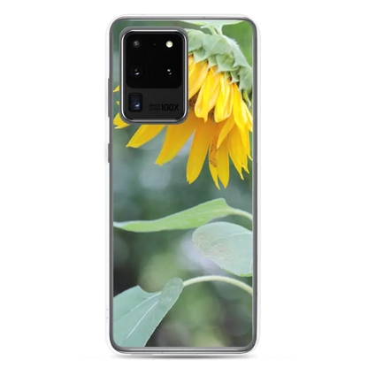 Cozy Sunflower Samsung Case: Stylish Protection you Need - Galaxy S20 Ultra Phone Case