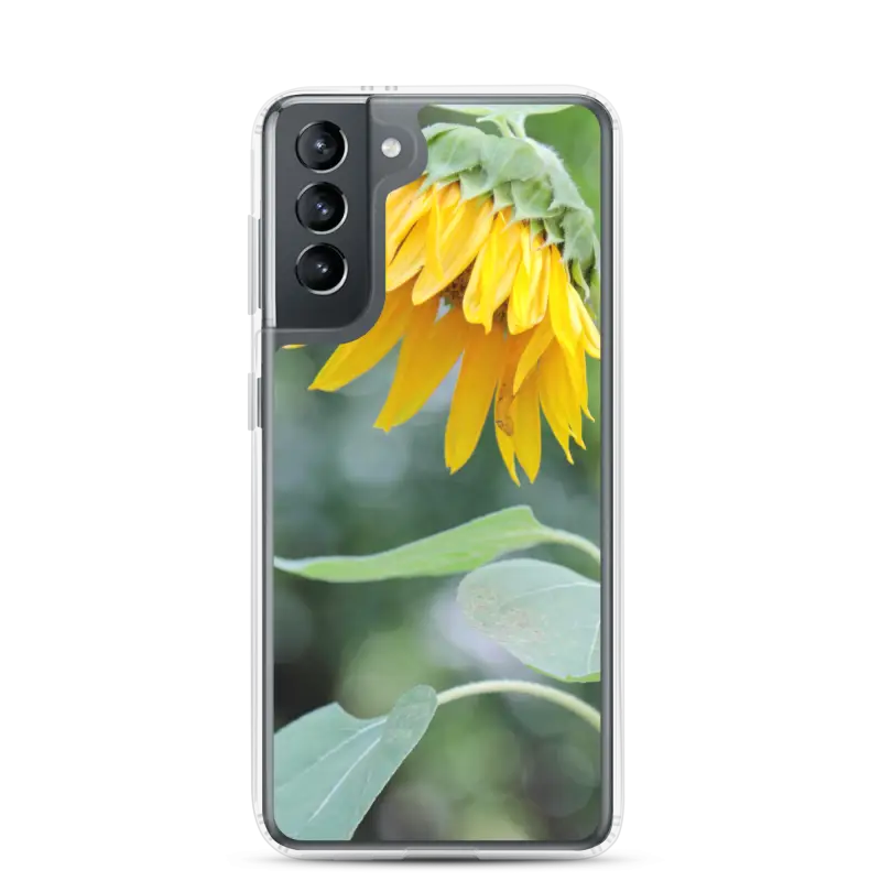 Cozy Sunflower Samsung Case: Stylish Protection you Need - Galaxy S21 Phone Case