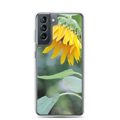 Cozy Sunflower Samsung Case: Stylish Protection you Need - Galaxy S21 Phone Case