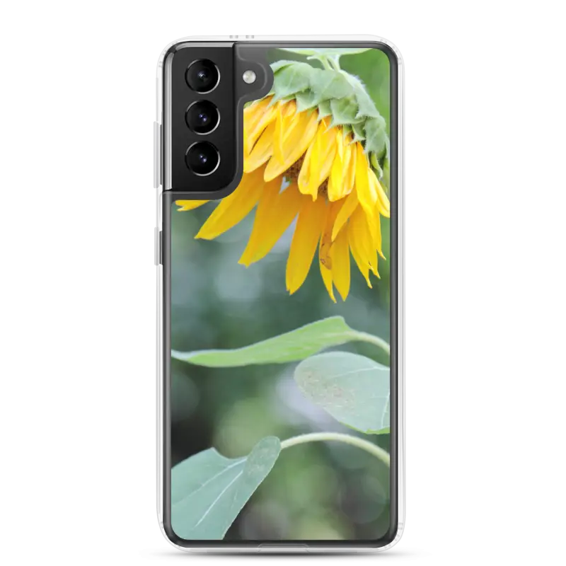 Cozy Sunflower Samsung Case: Stylish Protection you Need - Galaxy S21 Plus Phone Case