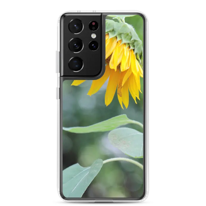 Cozy Sunflower Samsung Case: Stylish Protection you Need - Galaxy S21 Ultra Phone Case