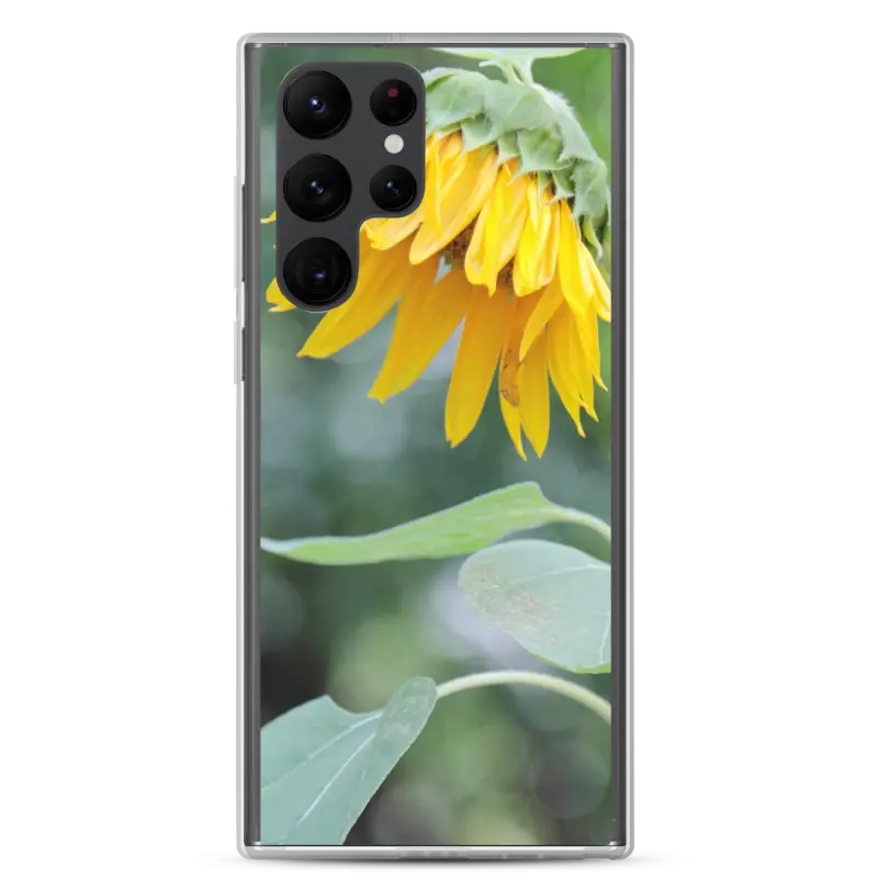 Cozy Sunflower Samsung Case: Stylish Protection you Need - Galaxy S22 Ultra Phone Case