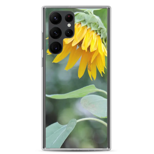 Cozy Sunflower Samsung Case: Stylish Protection you Need - Galaxy S22 Ultra Phone Case