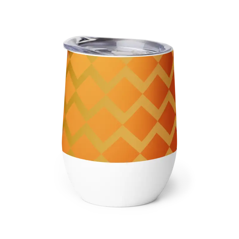 Unbreakable Orange Wine Tumblers for Epic Outdoor Parties