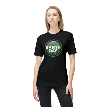 Eco Chic Usa-made Earth Day Tee - 100% Cotton Comfort - Black / s T-shirt