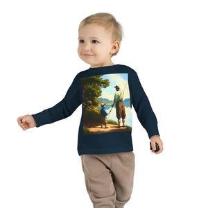 Toddler Long Sleeve Tee for Bold Little Adventurers - Dipaliz - Navy / 2t - Baby & Clothing