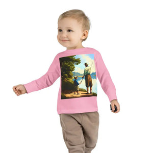 Toddler Long Sleeve Tee for Bold Little Adventurers - Dipaliz - Pink / 2t - Baby & Clothing