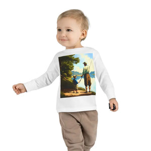 Toddler Long Sleeve Tee for Bold Little Adventurers - Dipaliz - White / 2t - Baby & Clothing