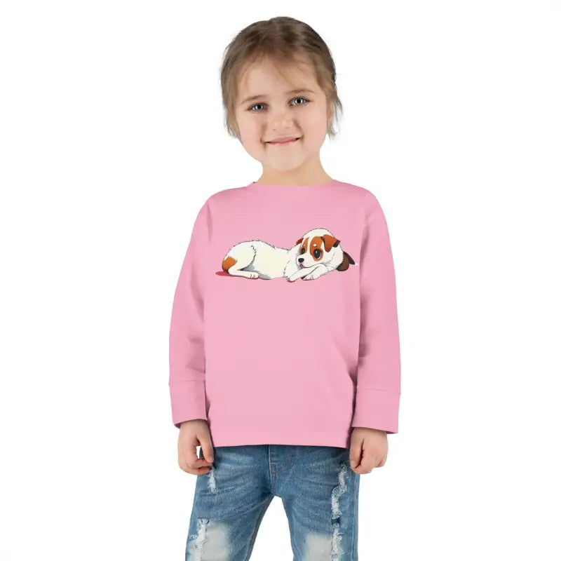 Cozy Toddler Long Sleeve Tee: Ultimate Comfort & Style - Kids Clothes