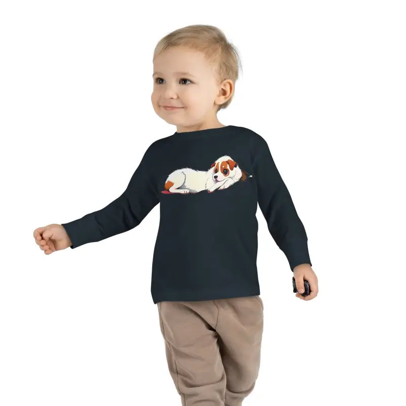 Cozy Toddler Long Sleeve Tee: Ultimate Comfort & Style - Black / 2t Kids Clothes