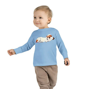 Cotton Long Sleeve Tee - Cozy Toddler Comfort - Dipaliz - Light Blue / 2t - Baby & Clothing