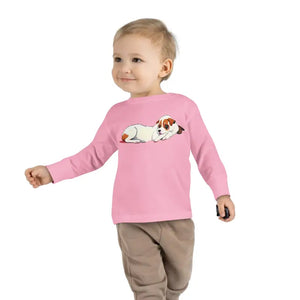 Cotton Long Sleeve Tee - Cozy Toddler Comfort - Dipaliz - Pink / 2t - Baby & Clothing