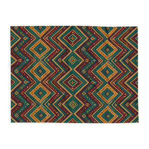Arctic Fleece Blanket – Cozy Tribal Pattern - Dipaliz - Blankets