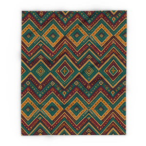 Arctic Fleece Blanket – Cozy Tribal Pattern - Dipaliz - Blankets