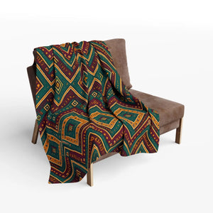 Arctic Fleece Blanket – Cozy Tribal Pattern - Dipaliz - Blankets