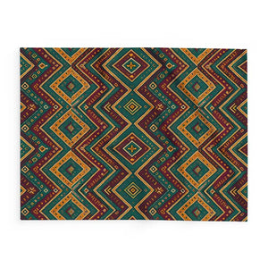 Premium Arctic Fleece Blanket Cozy Tribal Pattern - Dipaliz - Blankets