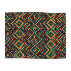 Premium Arctic Fleece Blanket Cozy Tribal Pattern - Dipaliz - Blankets