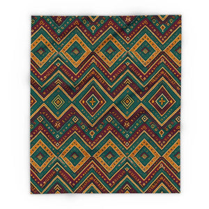 Premium Arctic Fleece Blanket Cozy Tribal Pattern - Dipaliz - 50’’ × 60’’ - Blankets