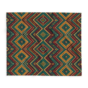 Premium Arctic Fleece Blanket Cozy Tribal Pattern - Dipaliz - Blankets
