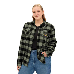 Unisex Flannel Shirt - Forest Green Brushed Cotton - Dipaliz - Shirts