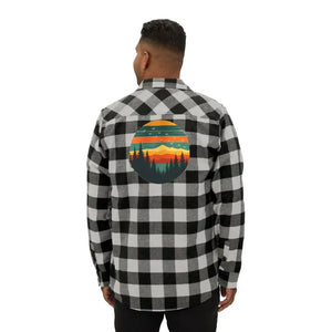 Unisex Flannel Shirt - Forest Green Brushed Cotton - Dipaliz - Shirts