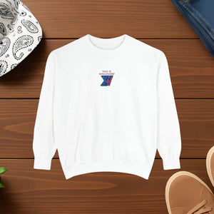 Aurora Sunset Brushed Fleece Sweatshirt - Cozy Unisex Wear - Dipaliz - Sweatshirts