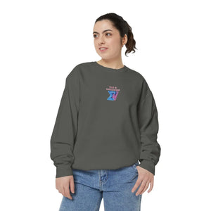Aurora Sunset Brushed Fleece Sweatshirt - Cozy Unisex Wear - Dipaliz - Sweatshirts