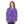 Outerwear - Unisex Zip Hoodie Purple Abstract Pattern Warmth - Dipaliz
