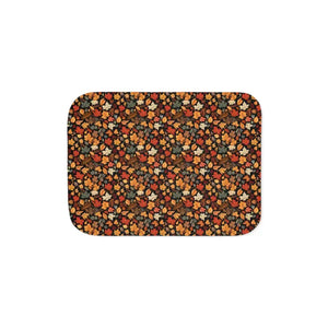 Sherpa Blanket Autumn Foliage Warmth Style Comfort Dipaliz - Blankets