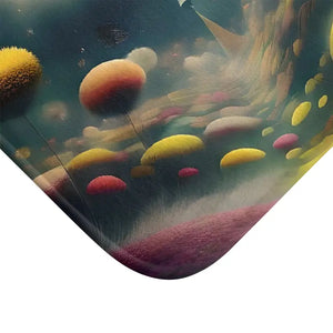 Purple Bath Mat - Cozy Modern Bathroom Decor - Dipaliz - Mats & Rugs