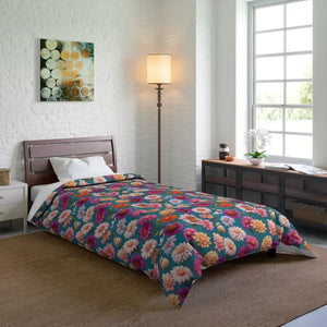 Floral Comforter - Ultra Soft Polyester Bedding - Dipaliz - 68’’ × 92’’ - Quilts & Comforters