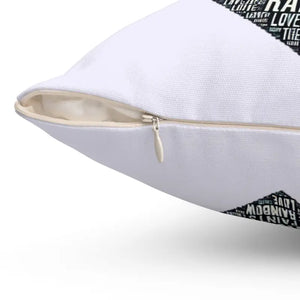 Spun Polyester Square Pillow - Chic Couch Comfort - Dipaliz - Throw Pillows