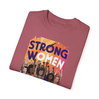 Cozy Women’s Day Cotton Tee for Strong Women World - T-shirt