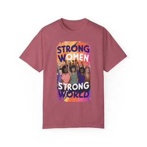 T-shirt - Strong Women Cotton Tee - Bold Statement Shirt - Dipaliz