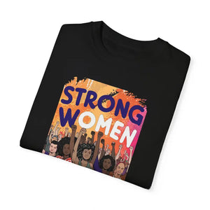 T-shirt - Strong Women Cotton Tee - Bold Statement Shirt - Dipaliz
