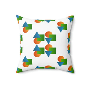 Spun Polyester Square Pillow - Cozy Chic Home Decor - Dipaliz - 18’’ × - Throw Pillows