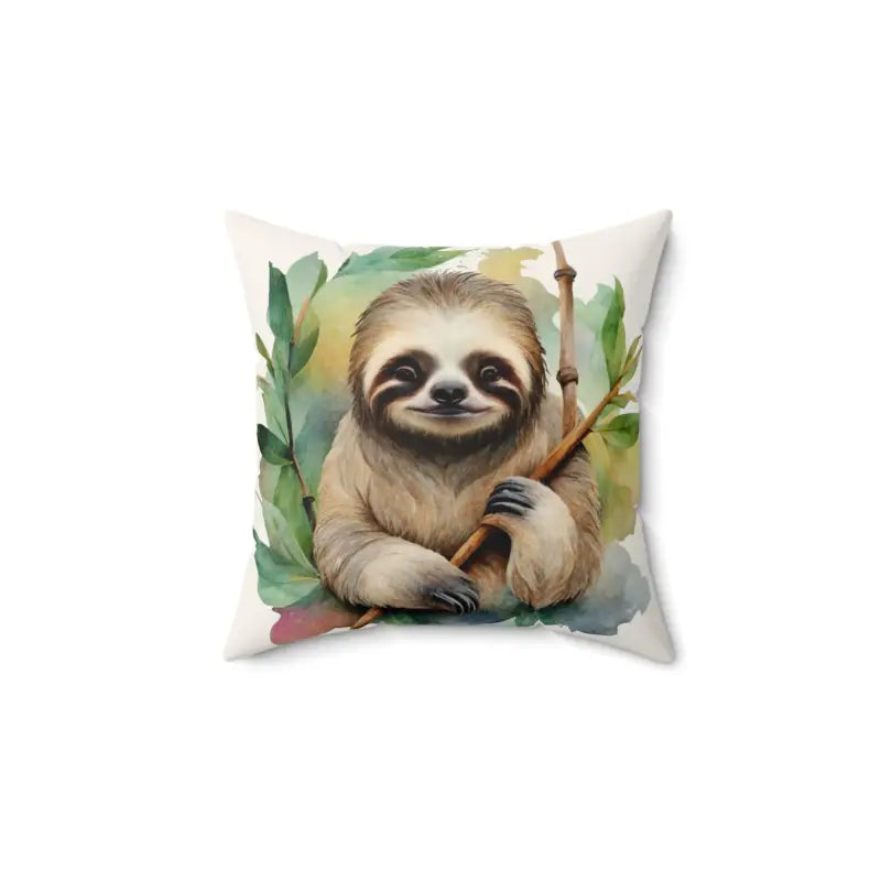 Cozy Up your Decor with a Spun Polyester Square Pillow - 14’’ × Home