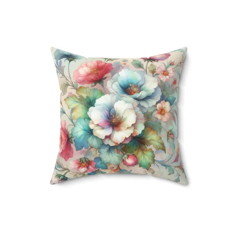 Transform your Space with Dipaliz Watercolor Floral Pillow - 16’’ × Home Decor