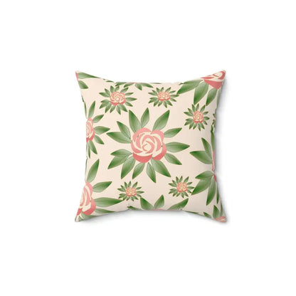 Cozy Up with the Dipaliz Spun Polyester Square Pillow! - 14’’ × Home Decor