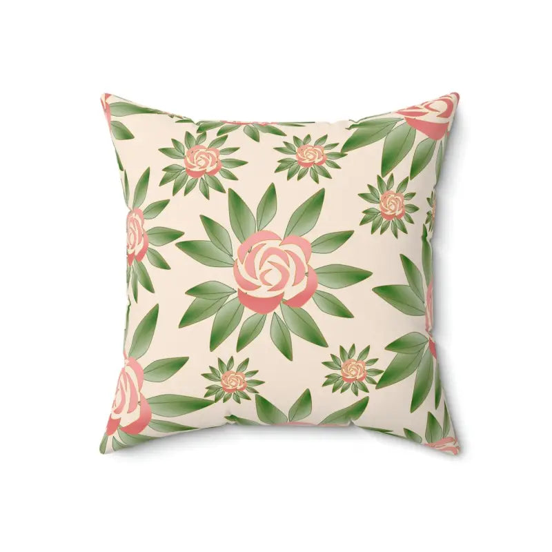 Cozy Up with the Dipaliz Spun Polyester Square Pillow! - 18’’ × Home Decor