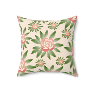 Spun Polyester Square Pillow - Stylish Comfort Decor - Dipaliz - Throw Pillows