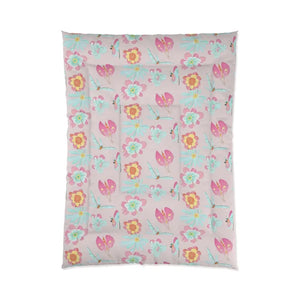 Floral Print Comforter - Cozy Modern Bedroom Style - Dipaliz - Quilts & Comforters