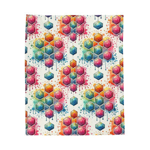 Velveteen Plush Blanket Lux Cozy Comfort Style - Dipaliz - Blankets