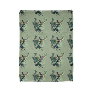 Soft Polyester Blanket - Cute Dinosaur Print - Dipaliz - Blankets