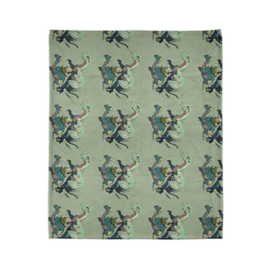 Soft Polyester Blanket - Cute Dinosaur Print - Dipaliz - Blankets