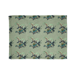 Soft Polyester Blanket - Cute Dinosaur Print - Dipaliz - Blankets