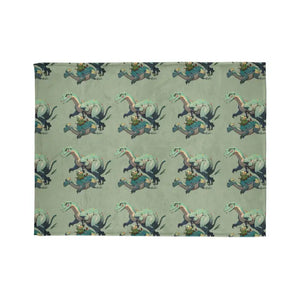 Soft Polyester Blanket - Cute Dinosaur Print - Dipaliz - Blankets