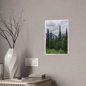 Gloss Posters - Nature Trees Wall Art Sparkle - Dipaliz - Prints & Visual Artwork