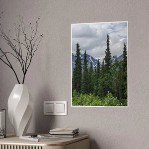 Gloss Posters - Nature Trees Wall Art Sparkle - Dipaliz - Prints & Visual Artwork